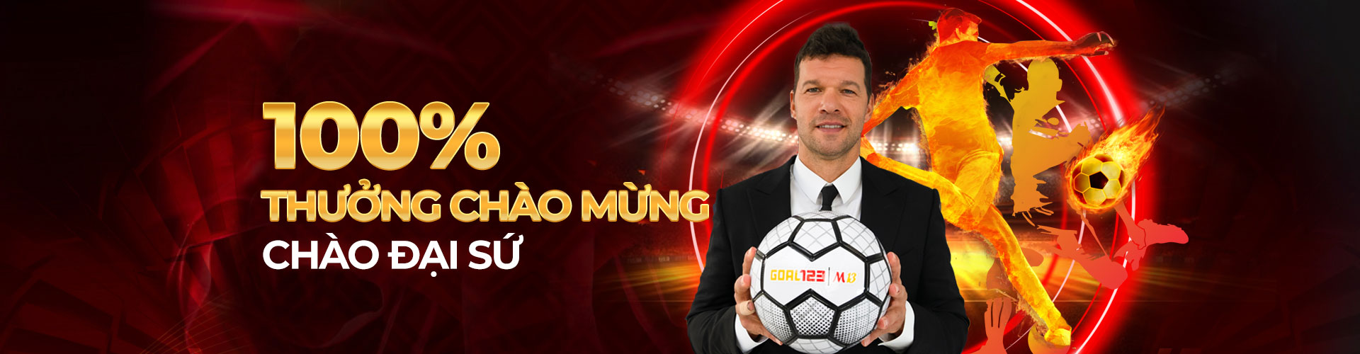 Micheal Ballack đại sứ thương hiệu nhà cái goal123 